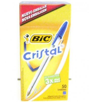 Lapiceras Biromes Bolígrafos Bic Cristal 1.6mm (x Unidad)
