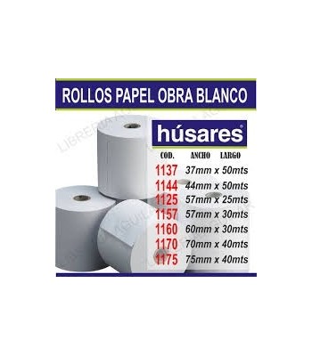 ROLLO HUSARES 70x40 OBRA...