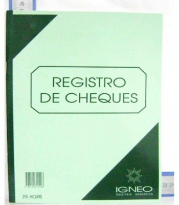 LIBRO REGISTRO DE CHEQUES...