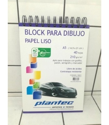BLOCK ESP P DIBUJO LISO A5...