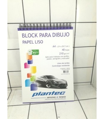 BLOCK ESP P DIBUJO LISO A4...