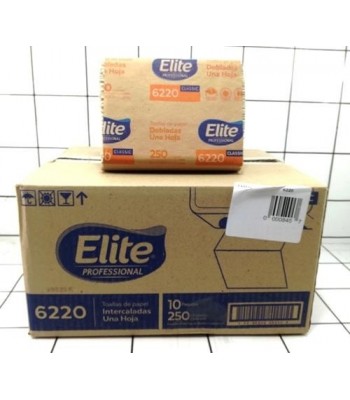 TOALLA ELITE 19x24 BLANCA...