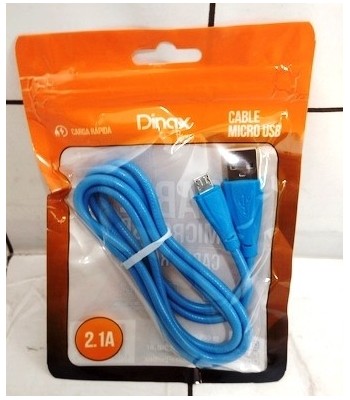 CABLE USB V8 EN BOLSA    DINAX