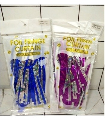 CORTINA DE FLECOS IRIZADA...