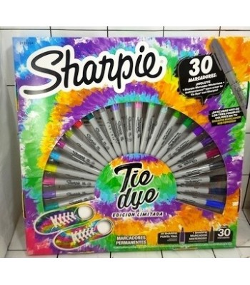 MARCADOR SHARPIE TIE DYE...