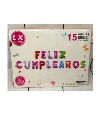 SET GLOBOS METALIZADOS...