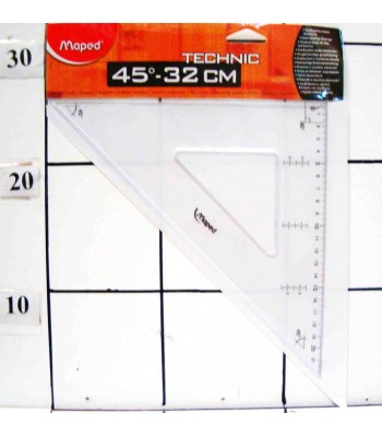 ESCUADRA MAPED 32cm 45º...