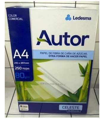 RESMA AUTOR 80gr A4 21x29.7...