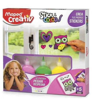 SET DIDACTICO STICKERS...