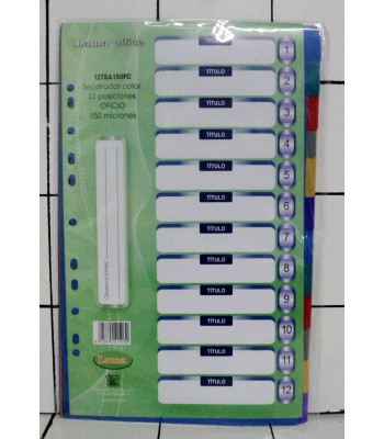 SEPARADOR 12 POSICIONES OF...