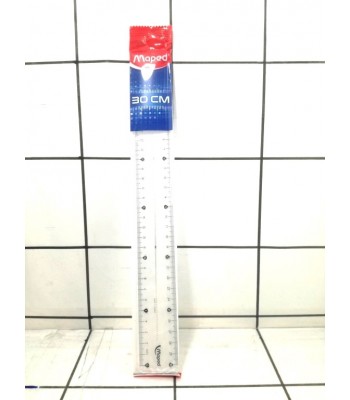 REGLA 30CM MAPED PLANA EN...