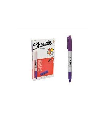 MARCADOR SHARPIE FINO MORADO