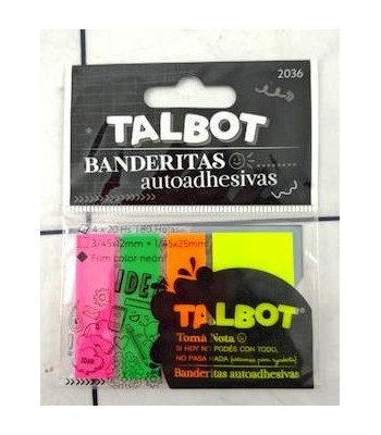BANDERITAS AUTOADH. TALBOT 