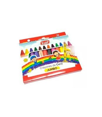 CRAYON JUMBO TRABI x12