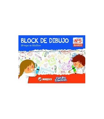 BLOCK DE DIBUJO Nº5 BLANCO...