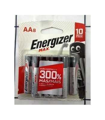 PILAS ENERGIZER AA BLISTER x8