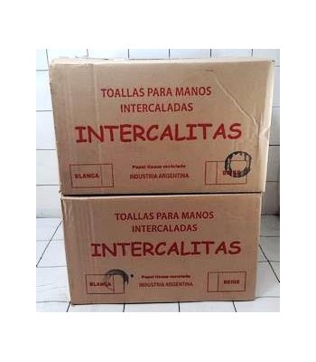 TOALLA INTERCALADA BLANCA...