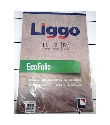 FOLIO OFICIO LIGGO ECOFOLIO...