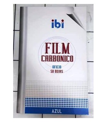 FILM CARBONICO IBI AZUL x50