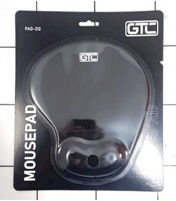 PAD MOUSE GTC C GEL  NEGRO