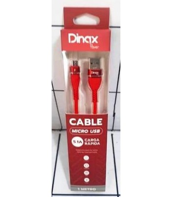 CABLE USB V8 5.1A 1mts...