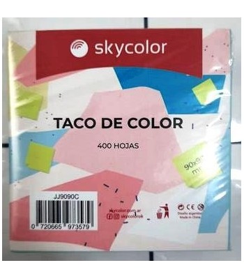 TACO COLOR 9X9 cm 400hj...