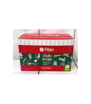 TIZA BLANCA FILGO x100