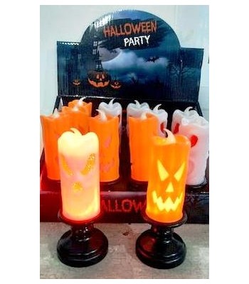 VELA HALLOWEEN C LUZ LED