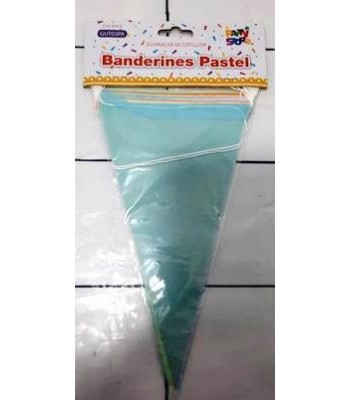 GUIRNALDA BANDERINES PASTEL