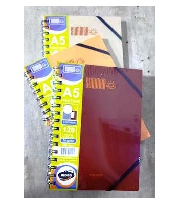 CUADERNO RIDEO A5 T P 120HR...