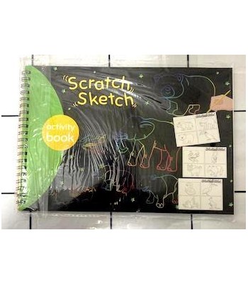 LIBRO MAGICO SCRATCH SKETCH