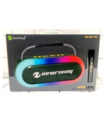 PARLANTE C LUZ + 2 MICROF...