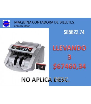 OFERTA - CONTADORA BILLETES -