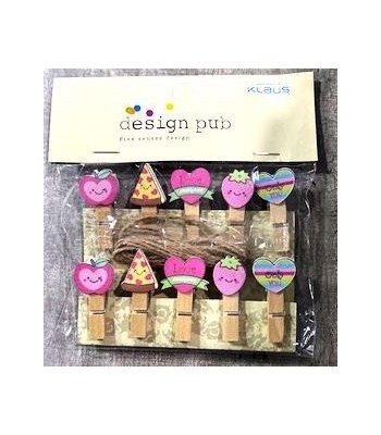 MINI BROCHES C HILO x10...