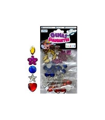 GEMAS DIAMANTES 5 SOBRES...