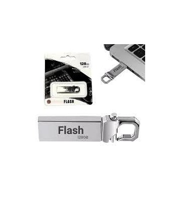 PEN DRIVE FLASH 128GB METAL