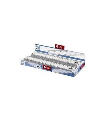 REGLA 30cm FILGO CRISTAL...