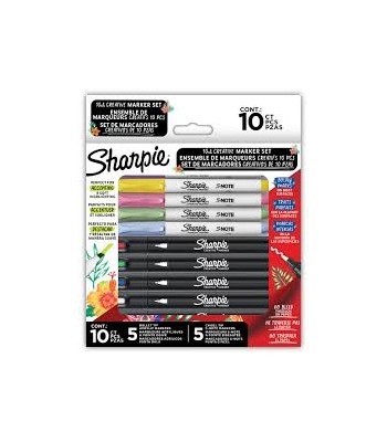 SET MARCADORES SHARPIE...
