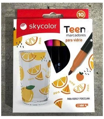 MARCADOR PARA VIDRIO TEEN...