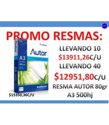 - OFERTA AUTOR A3 80 GR -