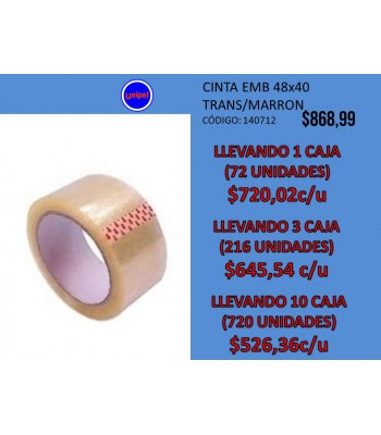-OFERTA CINTA TRASPARENTE...
