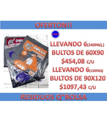 OFERTA - BOLSA RESIDUO...