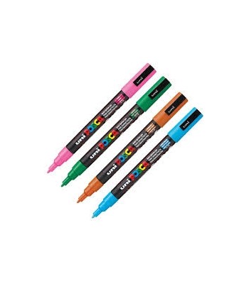 MARCADOR UNIPOSCA NEGRO PC 3M