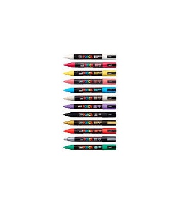 MARCADOR UNIPOSCA AZUL PC 3M