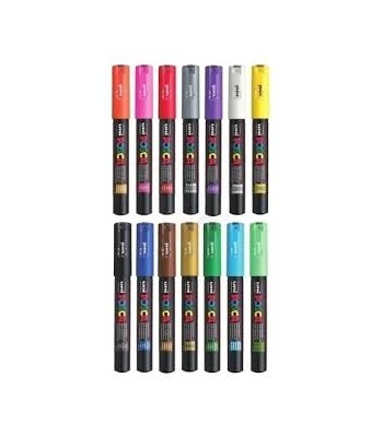 MARCADOR UNIPOSCA AZUL PC 1M