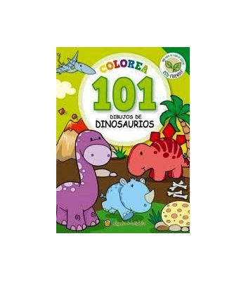 COLOREA 101 DINOSAURIOS