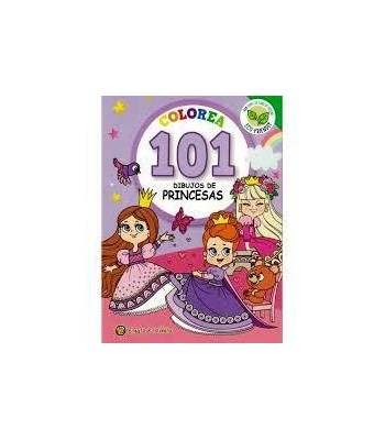 COLOREA 101 PRINCESAS