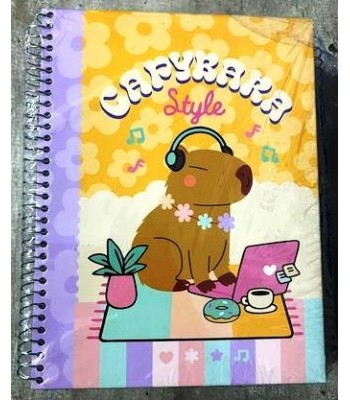 CUADERNO CAPIBARA A5 16x21...