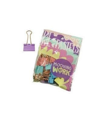 CLIP BINDER 25mm x6uni...