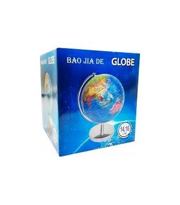 GLOBO TERRAQUEO 15cm C BASE...